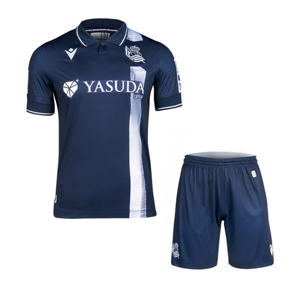 Camiseta Real Sociedad Replica Segunda Ropa Niño 2023/24